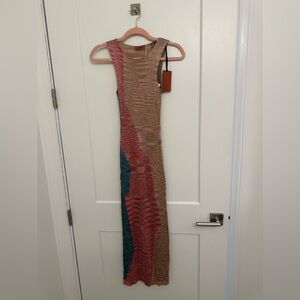 Missoni Colorful Knit Maxi Dress